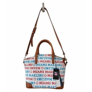 Dooney & Bourke Marlins Charli Satchel Handbag